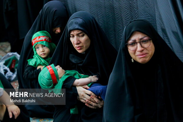 همایش شیرخوارگان حسینی در مسجد جمکران