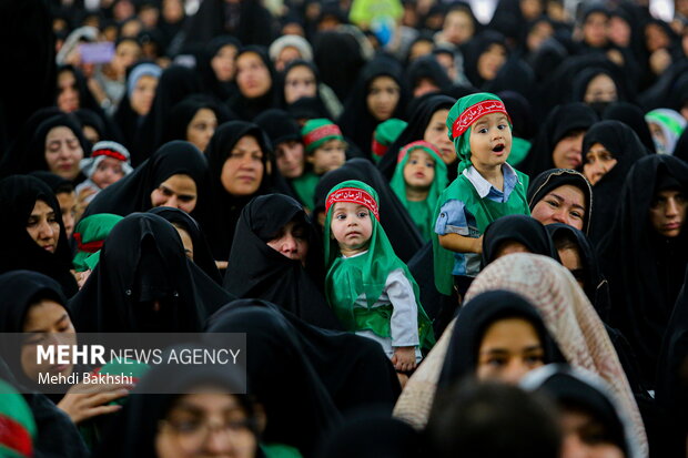 همایش شیرخوارگان حسینی در مسجد جمکران