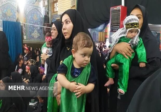 همایش شیرخوارگان حسینی در فریدن