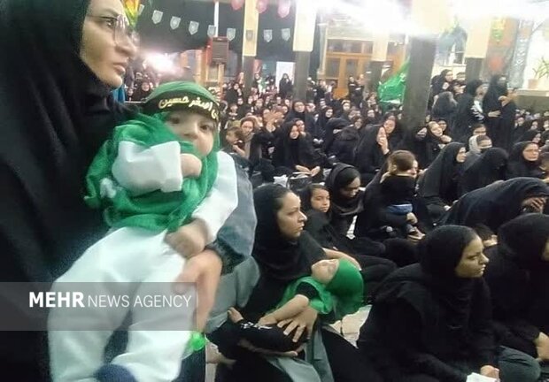 همایش شیرخوارگان حسینی در فریدن