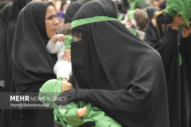 همایش شیر خوارگان حسینی استان گلستان