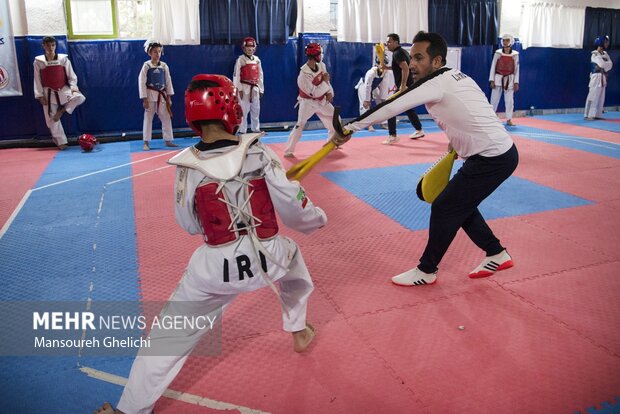درخشش تکواندوکار آستارایی در مسابقات قهرمانی خردسالان کشور