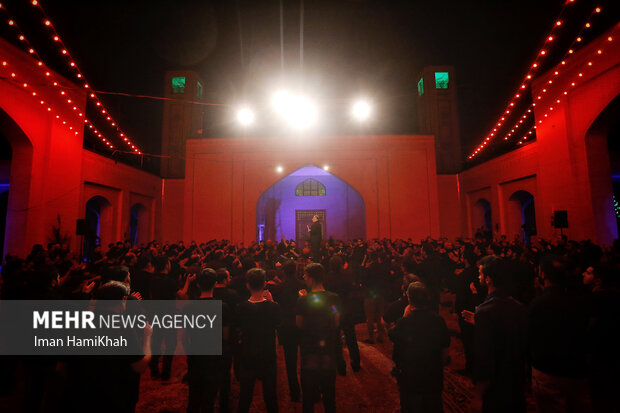 عزاداری شب چهارم محرم در همدان