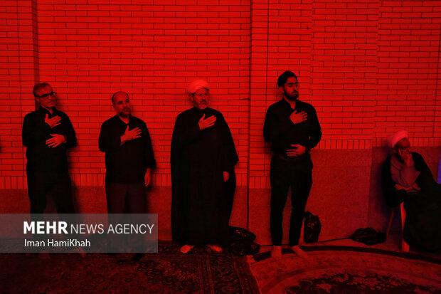 عزاداری شب چهارم محرم در همدان