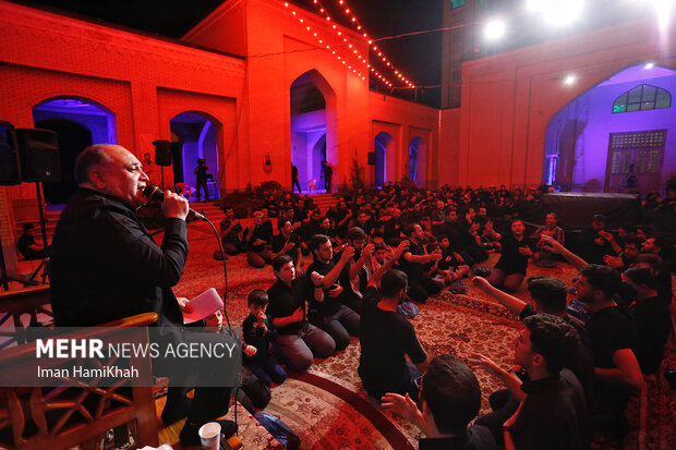 عزاداری شب چهارم محرم در همدان