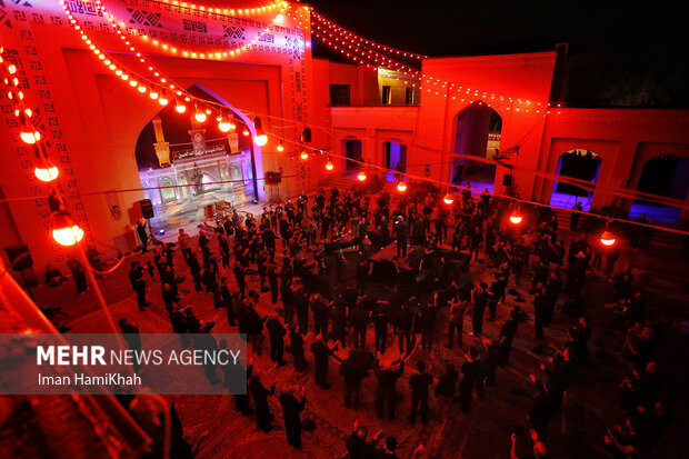 عزاداری شب چهارم محرم در همدان