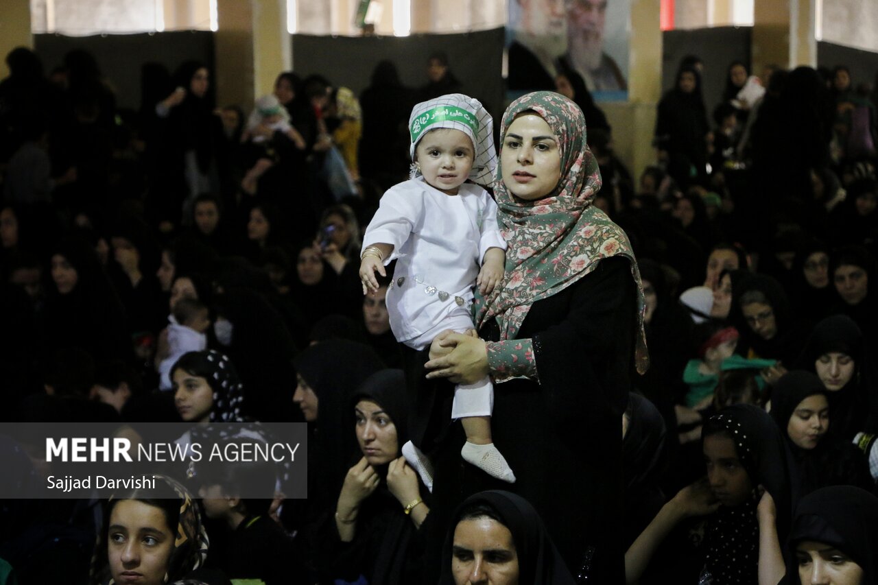 همایش شیرخوارگان حسینی در لرستان / به یاد علیاصغر؛ همدرد با رباب