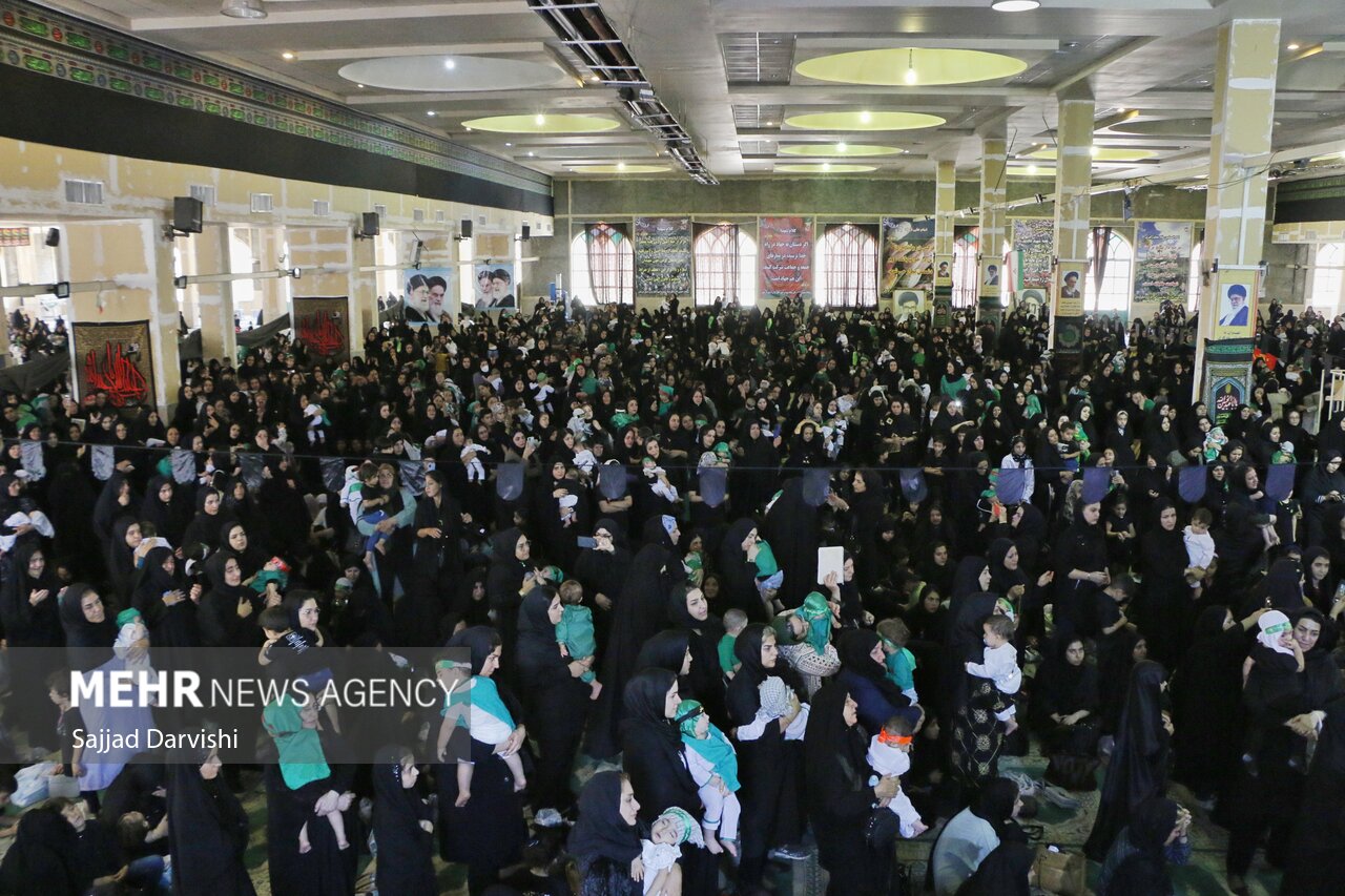 همایش شیرخوارگان حسینی در لرستان / به یاد علیاصغر؛ همدرد با رباب