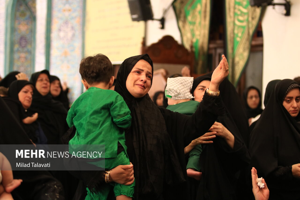 مراسم شیرخوارگان حسینی در گیلان برگزار شد