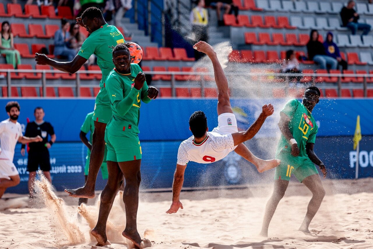 Iran beach soccer
