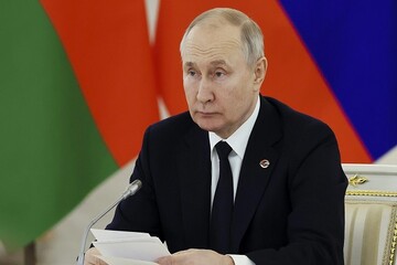 پوتین: انفجار نارنجک، دلیل سقوط هواپیمای «پریگوژین» است
