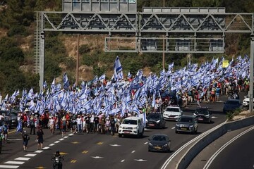 موج جدید اعتراضات در اراضی اشغالی/ فراخوان تظاهرات میلیونی علیه نتانیاهو