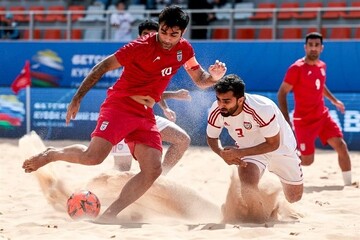 Iran thrash UAE in Saint Petersburg beach soccer tournament
