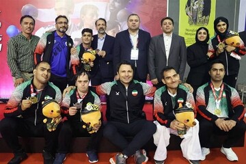 Iran para-Karate team wins Asian championships