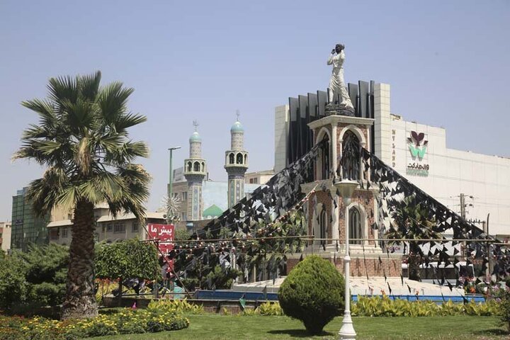 کرج یکپارچه سیاهپوش ماتم عزای حسین (ع)