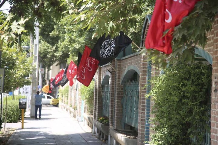 کرج یکپارچه سیاهپوش ماتم عزای حسین (ع)