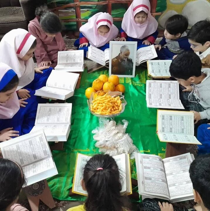 هیأت امام رئوف و مشارکت کودکان در پخت غذای نذری