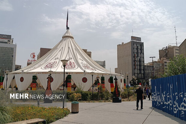 قطار سازمان زیباسازی روی ریل «زیباسازی تهران» قرار گرفت