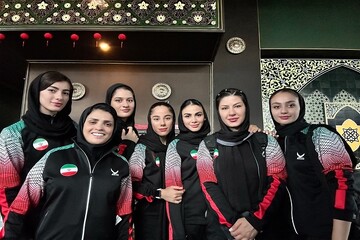 صعود بانوان ایران به فینال کومیته تیمی/کاتای تیمی برنز گرفت