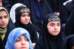 Children in Kermanshah observe Muharram