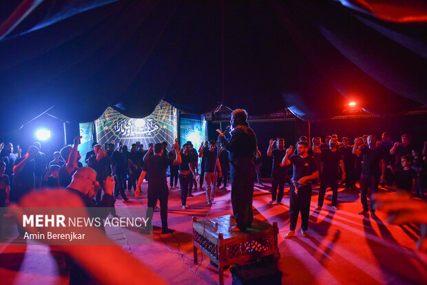 5th night of Muharram mourning in Shiraz
