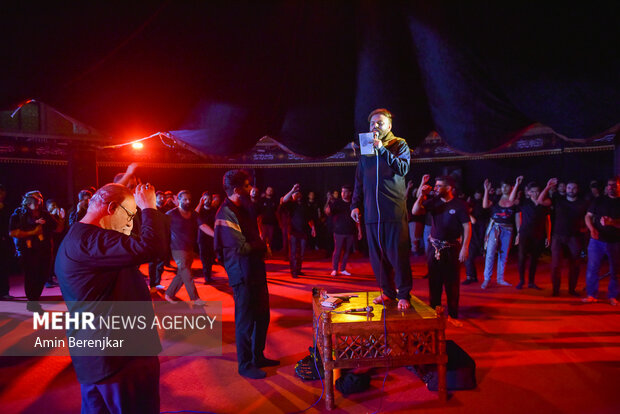 5th night of Muharram mourning in Shiraz
