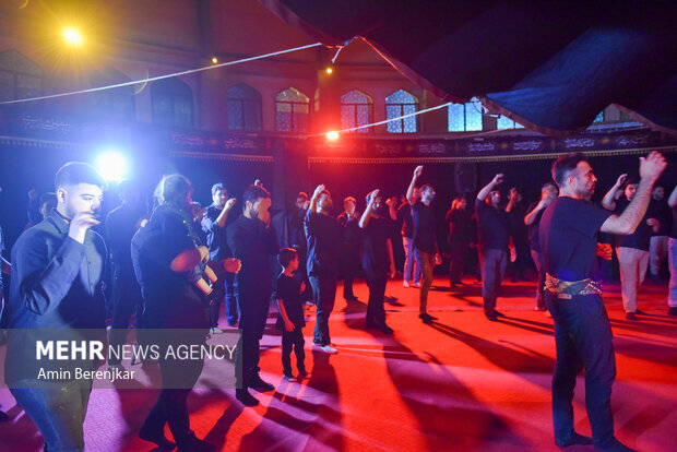 5th night of Muharram mourning in Shiraz
