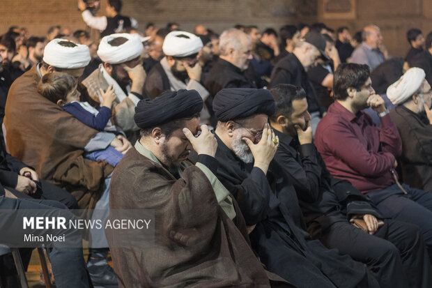 Tabriz Blue Mosque hosts mourning ceremony of Muharram
