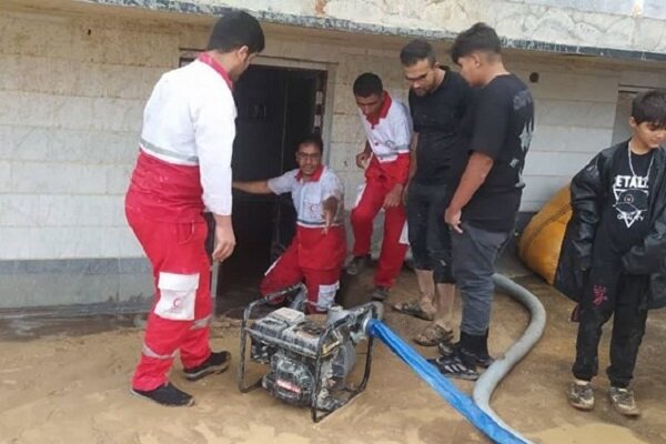 امدادرسانی در ۴ استان متأثر از سیل و آبگرفتگی در ۲۴ ساعت گذشته