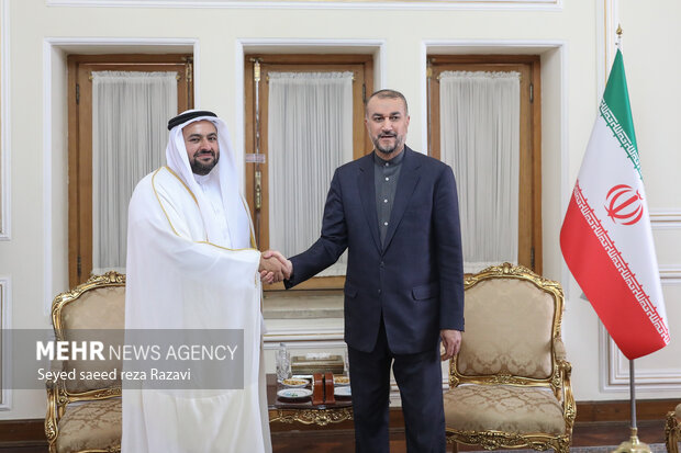  وزیر مشاور در امور خارجی قطر با امیرعبداللهیان دیدار و گفتگو کرد