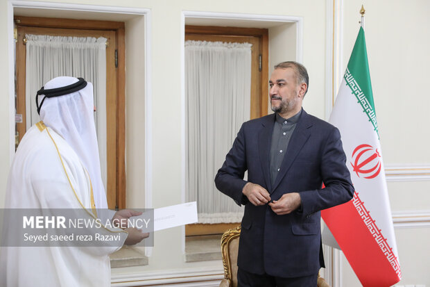 Amir-Abdollahian meets with advisor to Qatari FM