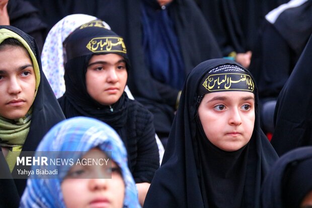 Children in Kermanshah observe Muharram