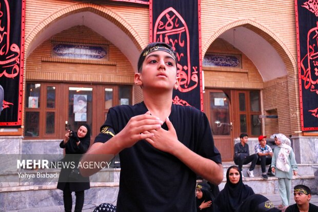 هیئت نوجوانان مسجد ولیعصر(عج) محله کیهانشهر کرمانشاه 
