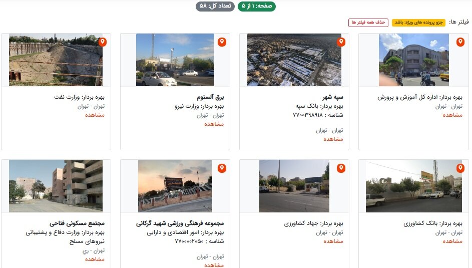 جزئیات مولدسازی دارایی های مازاد دولت