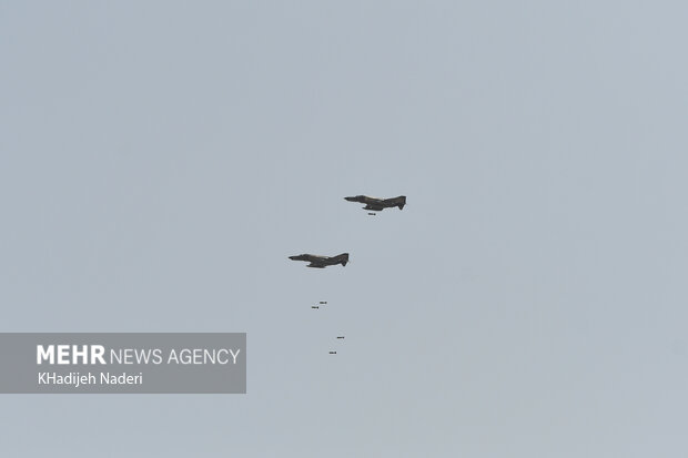 رزمایش اقتدار هوایی فداییان حریم ولایت-اصفهان