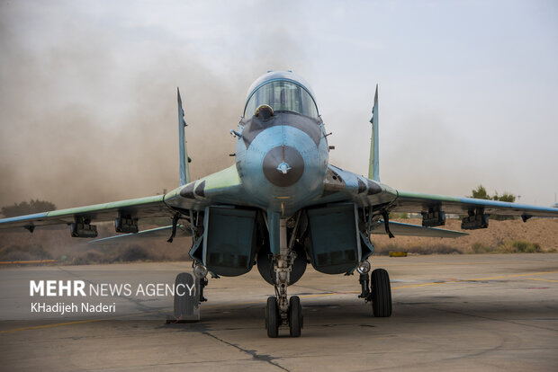 رزمایش اقتدار هوایی فداییان حریم ولایت-اصفهان