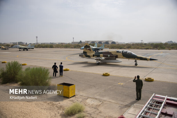 رزمایش اقتدار هوایی فداییان حریم ولایت-اصفهان