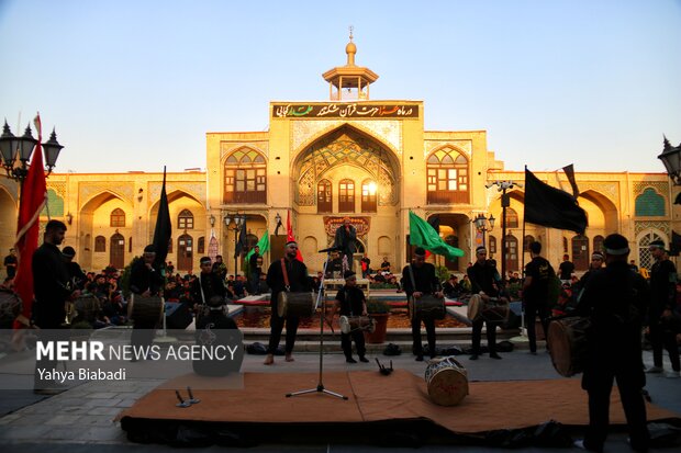 آئین چهارپایه خوانی ماه محرم در کرمانشاه