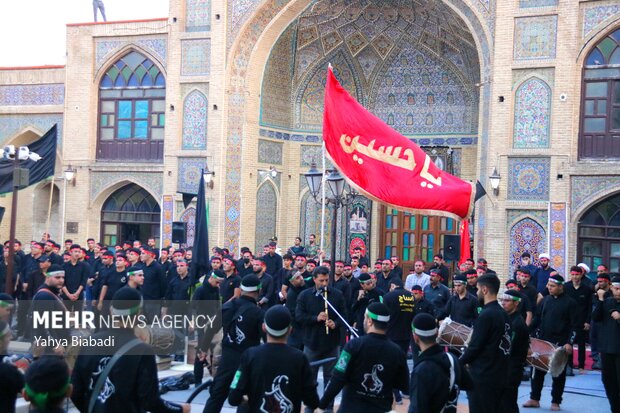 تجمیع هیئات دانش‌آموزی در خمینی شهر 