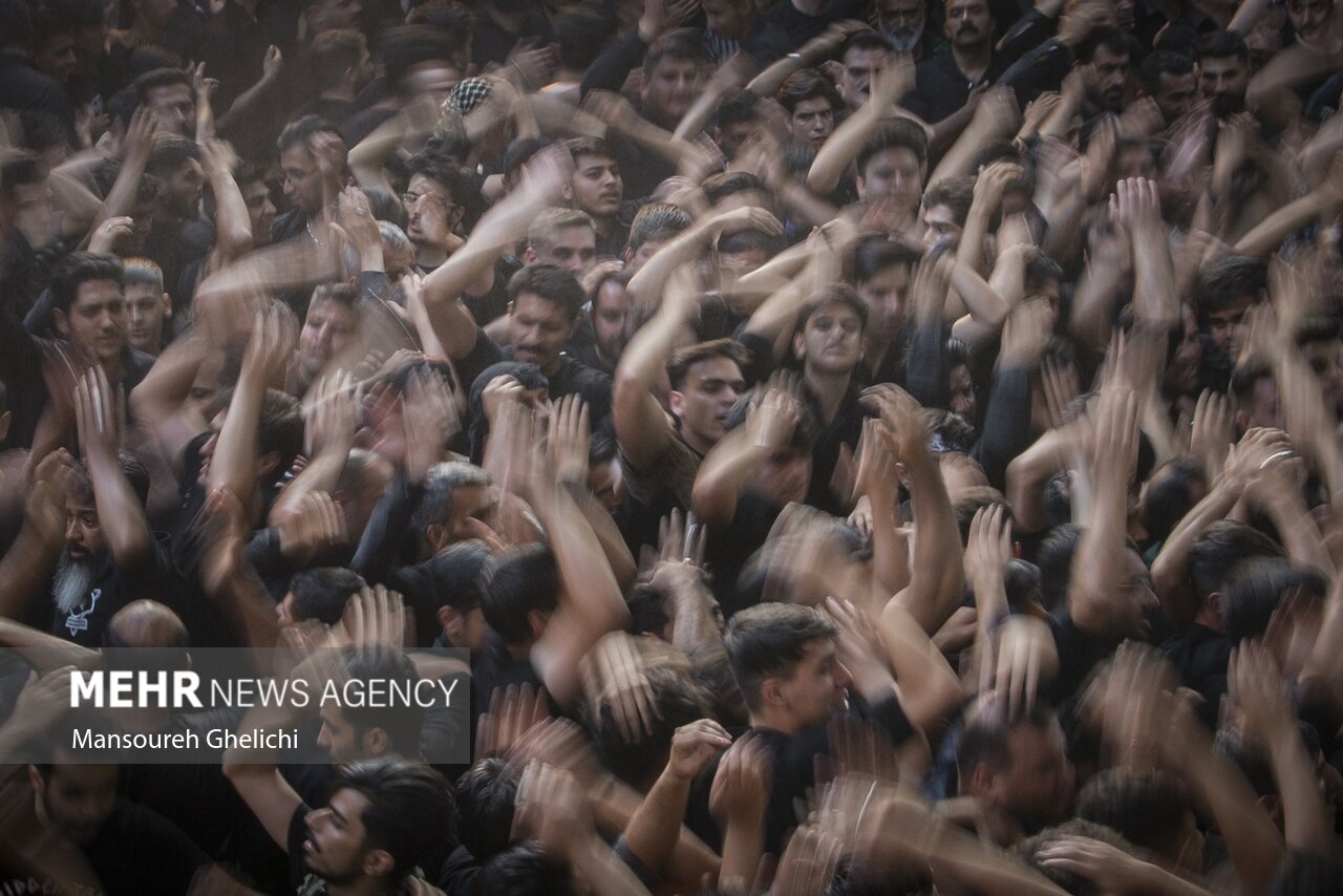 روایت سوگ شاهرودیها و «اشک نخل»/فریاد یاحسین(ع) بر تن آسمان نشست