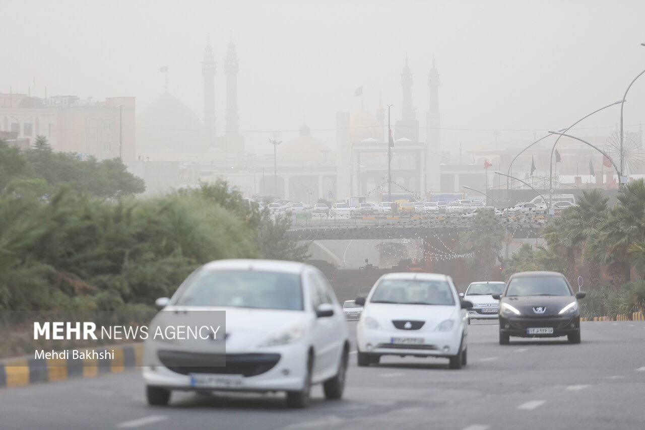 هشدار سطح زرد گرد و غبار در خوزستان صادر شد