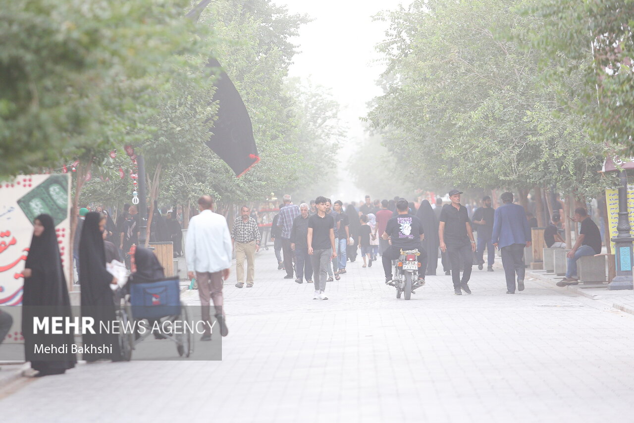 هوای قم در شرایط بسیار ناسالم قرار دارد