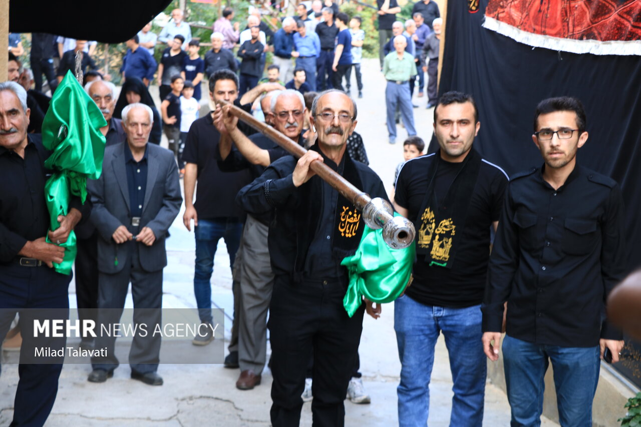 علمبندان در گلستان؛ آیینی که عشق و هویت را برافراشته نگه میدارد