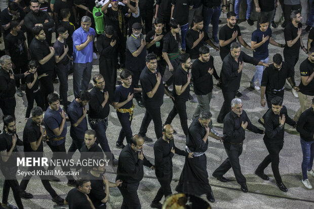 مراسم عزاداری سنتی بوشهری در اهواز