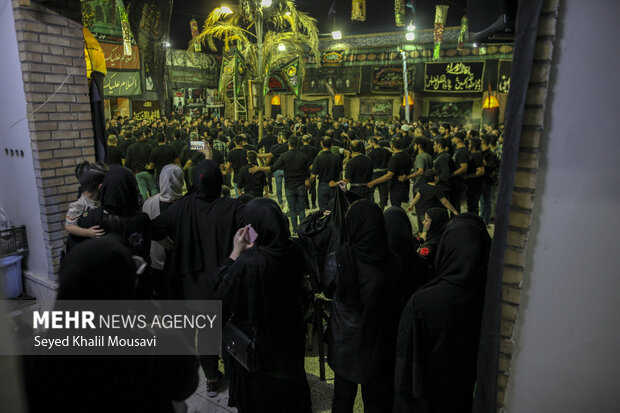 مراسم عزاداری سنتی بوشهری در اهواز