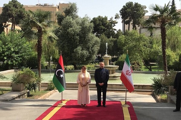 Amir-Abdollahian hosts Libyan FM in Tehran Amir-Abdollahian hosts Libyan FM in Tehran
