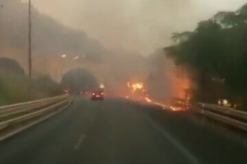 Extreme heat, wildfires hit Italy (+VIDEO)
