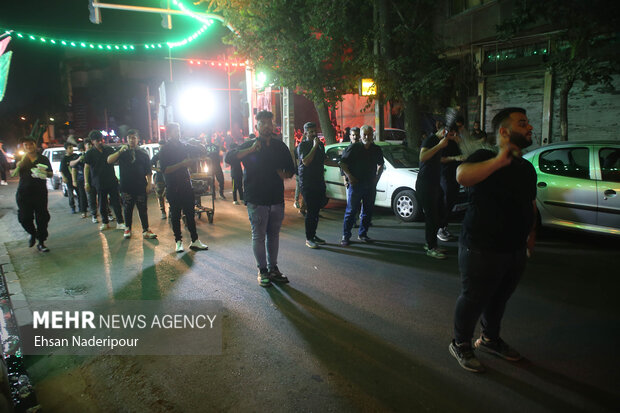 Tahran'da matem merasimi düzenlendi