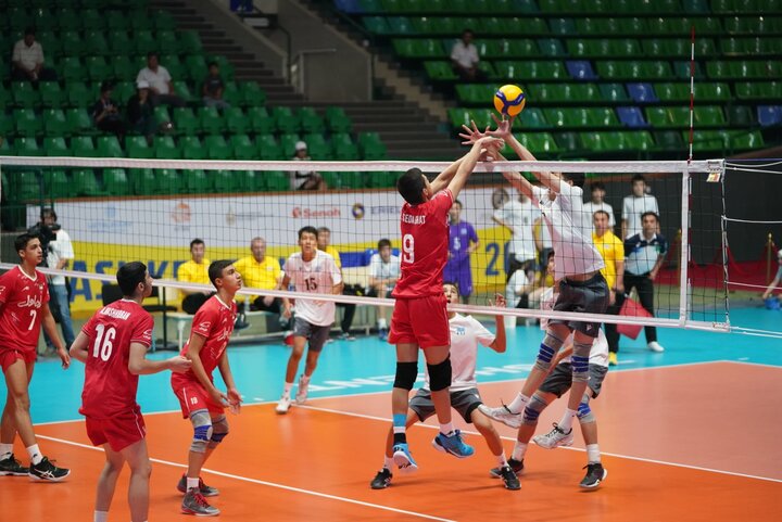 Iran beats Kazakhstan at Asian U16 Volleyball C'ships