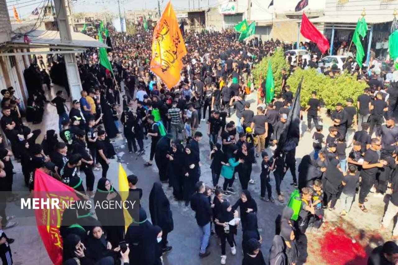 مراسم بزرگ یوم العباس در خوزستان برگزار شد